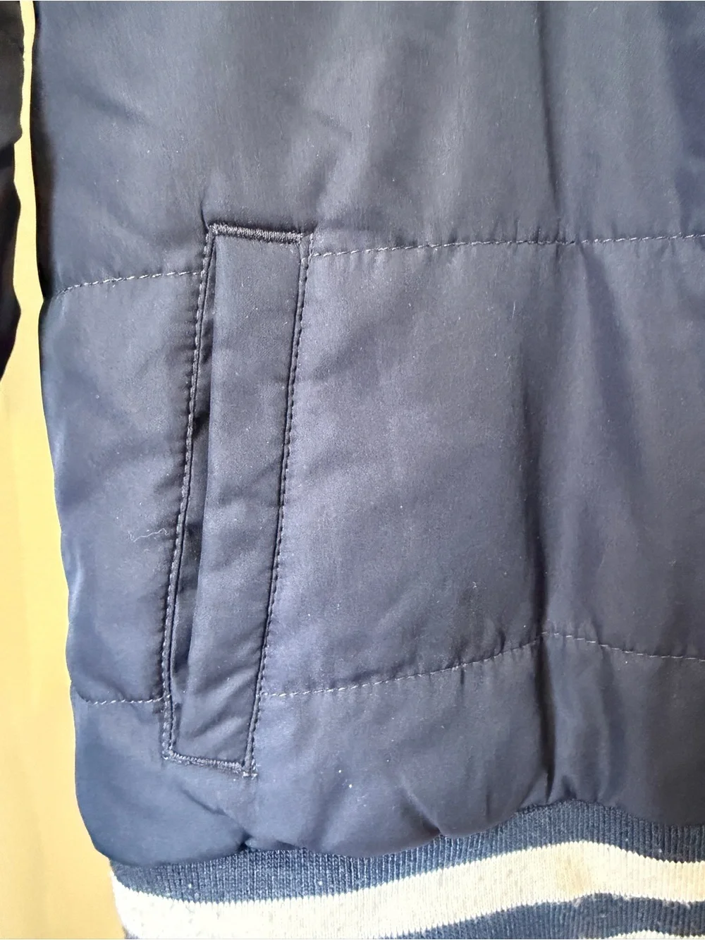 The Childrens Place navy puffer